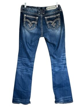 Rock Revival July Mid-Rise Curvy Boot Cut Jeans 29